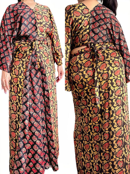Bahurupa Set (Mekhela-Inspired) — Naspal Ajrakh Modal