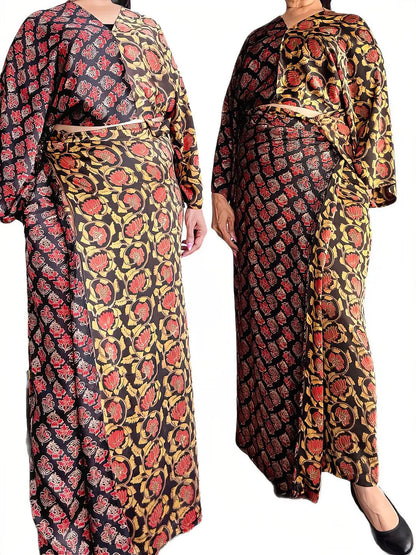 Bahurupa Set (Mekhela-Inspired) — Naspal Ajrakh Modal