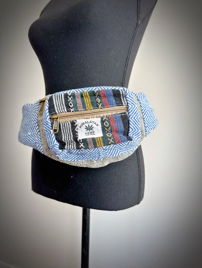 Boho Chic Hemp Fanny Pack: Your Stylish Hands-Free Essential - Femantraa