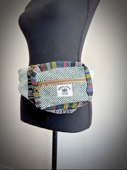 Boho Chic Hemp Fanny Pack: Your Stylish Hands-Free Essential - Femantraa