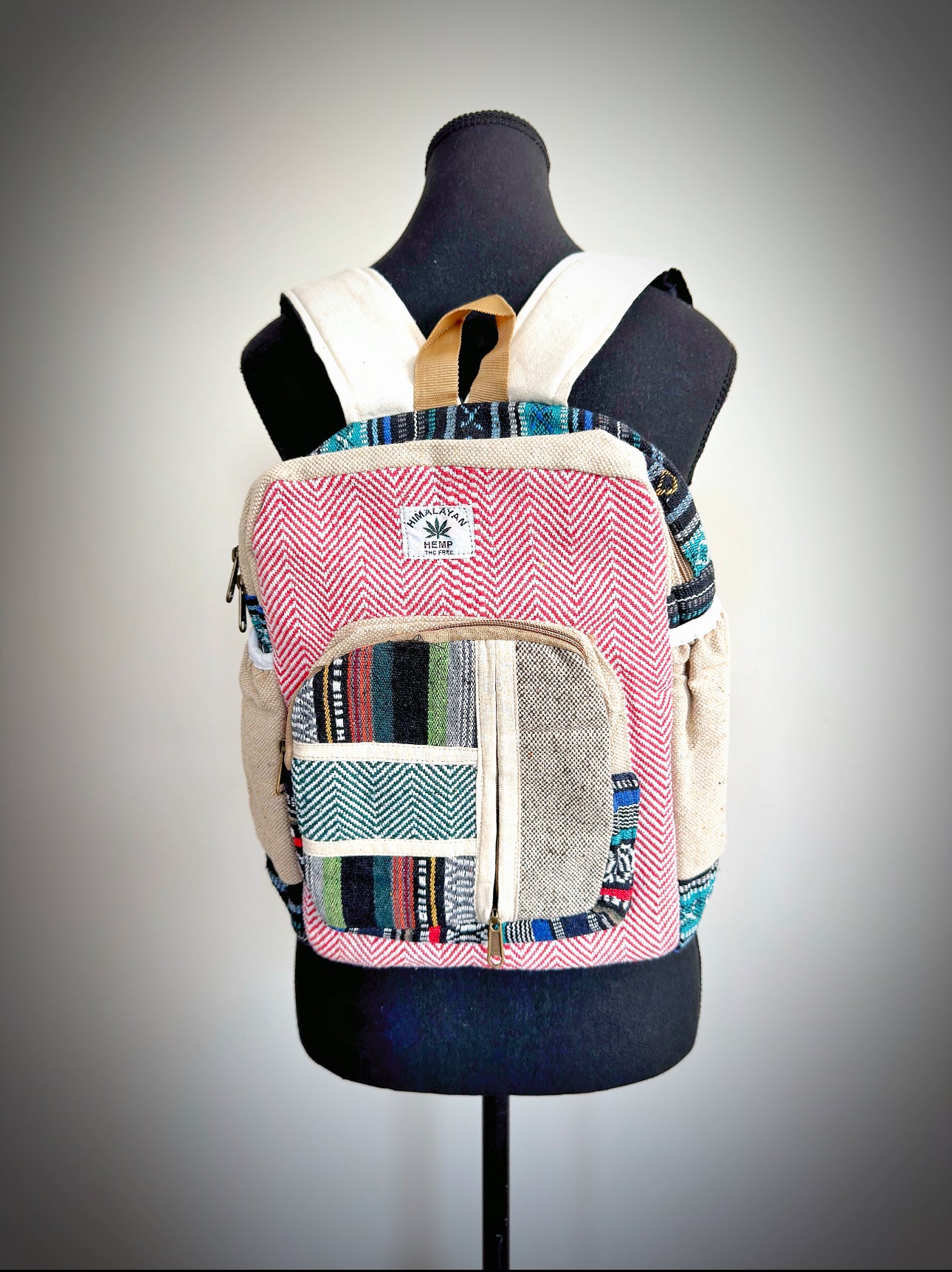 Boho Hemp Backpack: Sustainable and Stylish - Femantraa