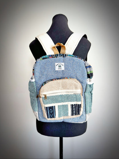 Boho Hemp Backpack: Sustainable and Stylish - Femantraa