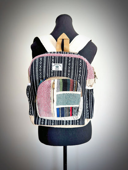 Boho Hemp Backpack: Sustainable and Stylish - Femantraa