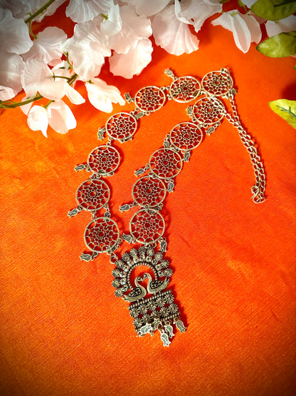 Artistic Oxidized Silver Necklaces - Femantraa