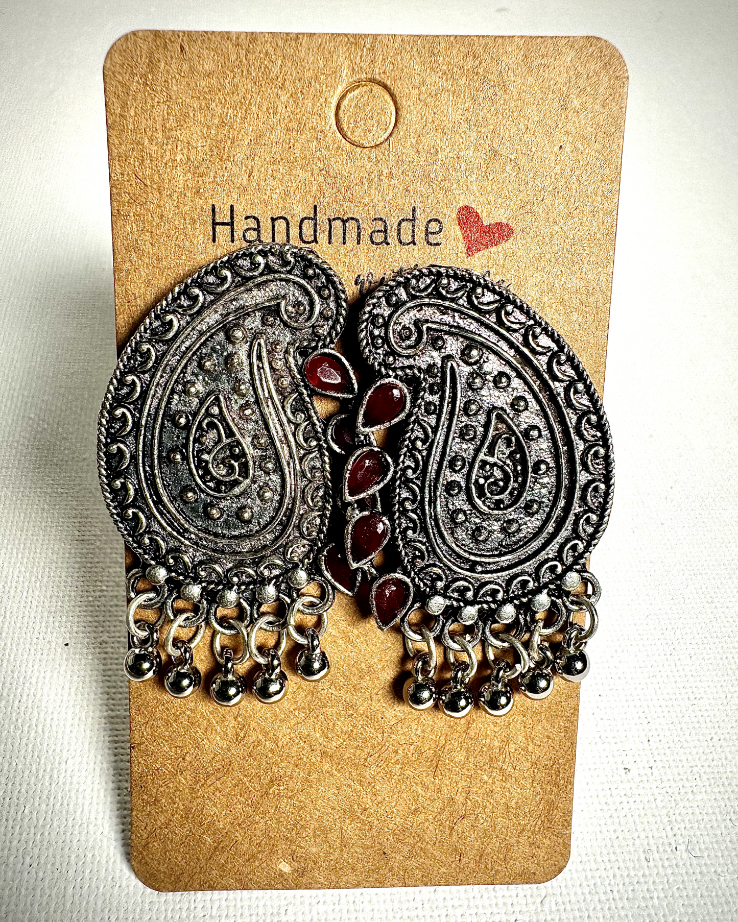 Artistic oxidized earrings - Femantraa