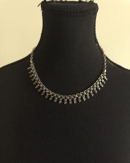 Stunning German Silver Chokers: Elevate Your Style - Femantraa