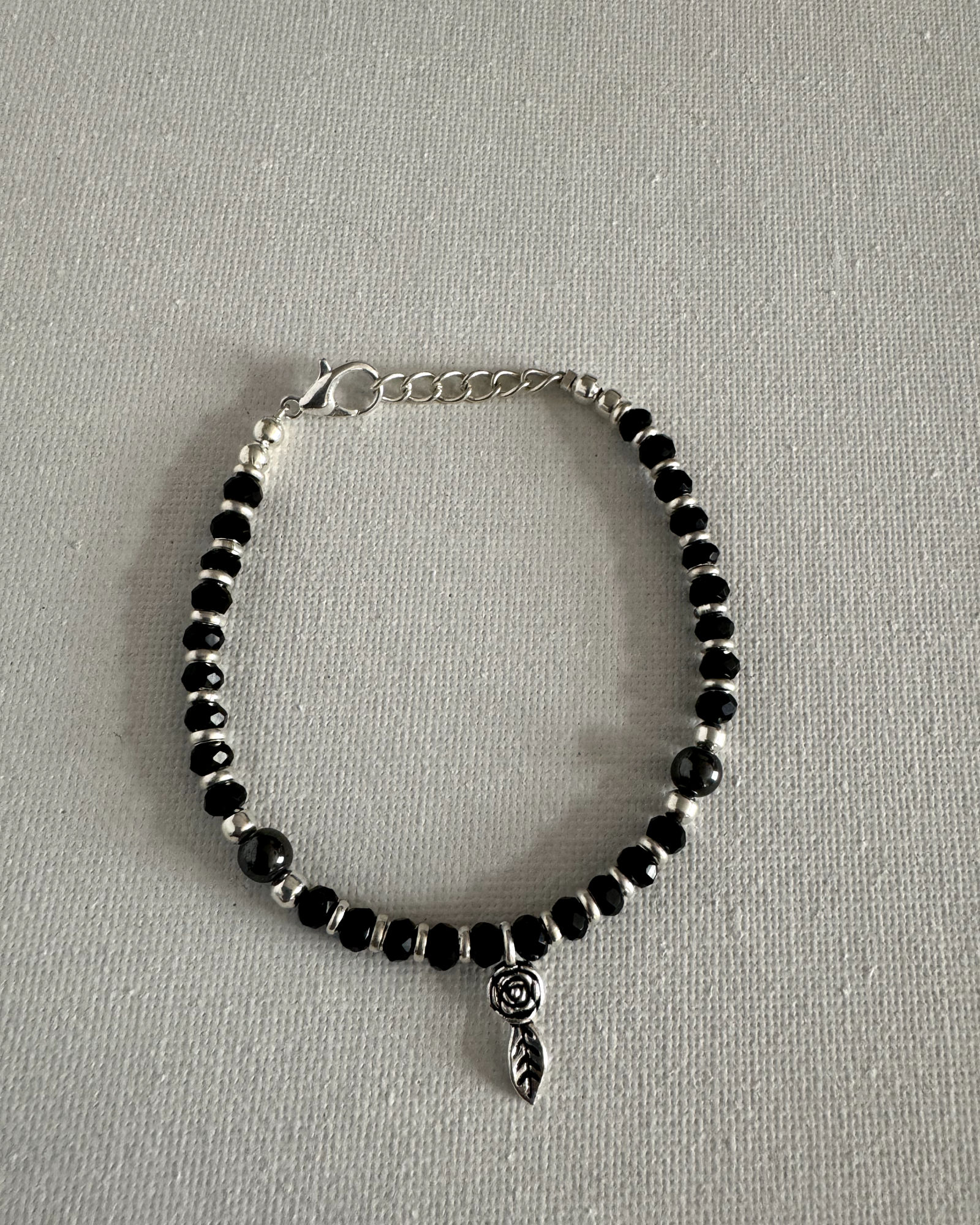 German Silver Beaded Bracelets - Femantraa