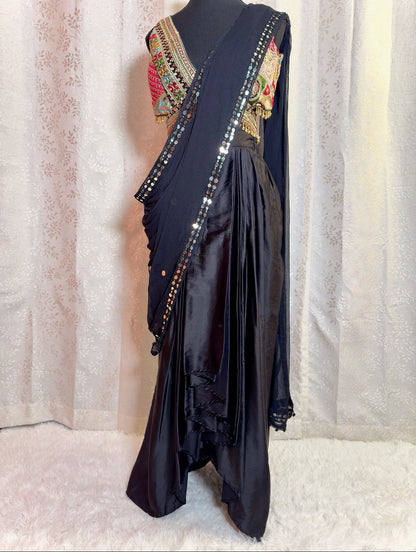 Saree Skirt Set - Femantraa