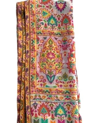 Pure Pashmina Kani Stole - Femantraa