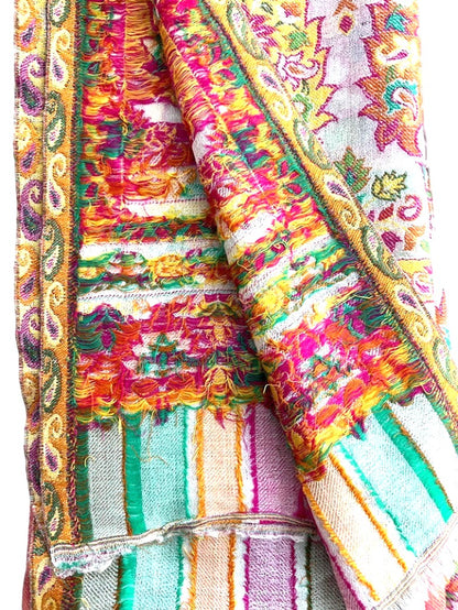 Pure Pashmina Kani Stole - Femantraa