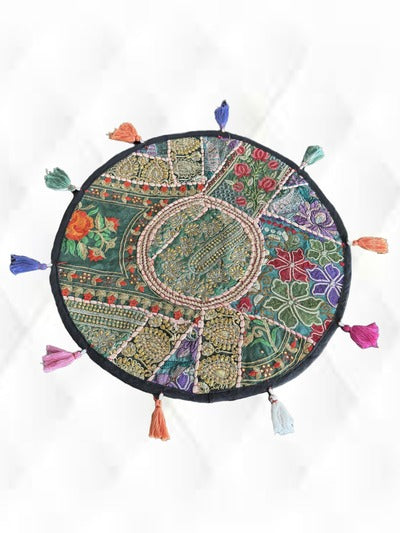 Khambadiya Patchwork Decorative Center Piece - Femantraa