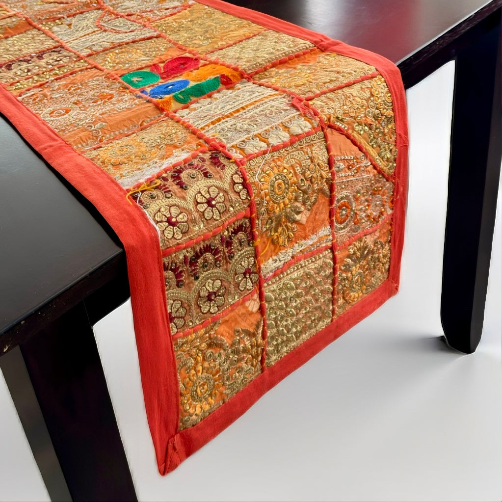 Khambadiya Patchwork decorative Runner - Femantraa