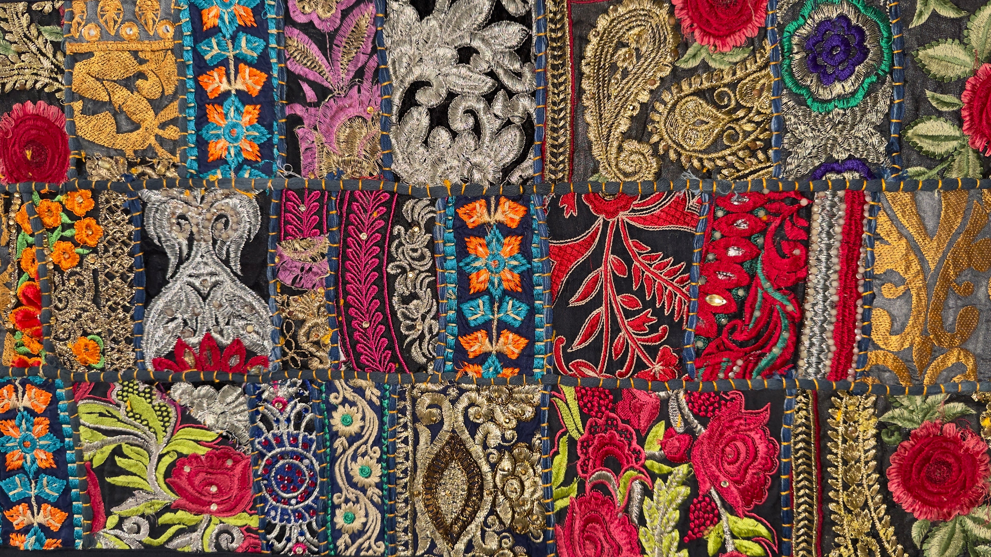 Khambadiya Patchwork: Vibrant Artisan Creations – Femantraa